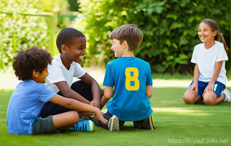 청소년지도사 자격증 유지 요건 - **Prompt:** A vibrant and joyful scene at a French "centre de loisirs" (leisure center) during summe...
