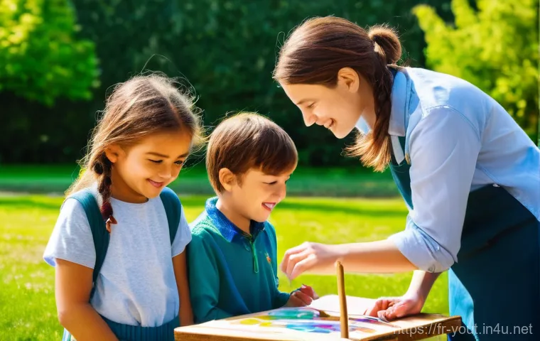 청소년지도사와 청소년 교육환경 개선 사례 - **Prompt:** A compassionate female educational psychologist (PsyEN) in her late 30s, dressed in smar...