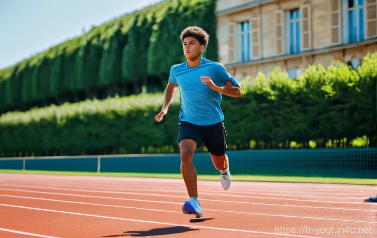 청소년지도사 자격증 난이도 평가 - A young, determined individual, in their late teens or early twenties, practices diligently for the ...