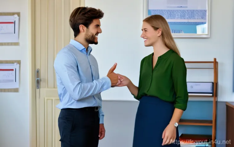 청소년지도사 시험 대비 스터디 팁 - **Creative and Collaborative Revision Techniques:** Two young adult students, one male and one femal...